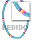 Handmade coco heishe necklace Natural Necklace