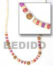 Handmade coco and shells necklaces Natural Necklace