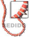 Handmade coco heishe alternate necklace Natural Necklace