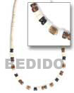 Handmade shell and coco pokalet necklaces Shell Necklace