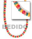 Handmade coco necklaces