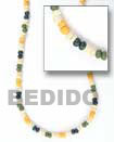 Handmade colored combination coco necklace Coco Necklace