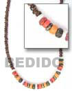 Handmade colored combination coco necklaces Coco Necklace