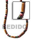 bamboo tube necklace