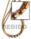 3 rows necklaces