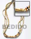 Handmade 4 rows necklaces Multi Row Necklace