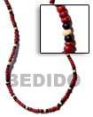 wood bangles coco pukalet necklace Natural Necklace