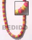 Handmade coco heishe necklace