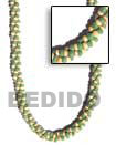 twisted coco pukalet natural necklace