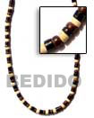 Handmade coco heishe combination necklace Natural Necklace