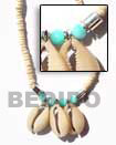 Handmade coco with sigay necklace Natural Necklace