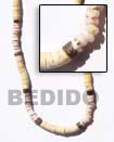 Handmade natural coco heishe necklace Natural Necklace