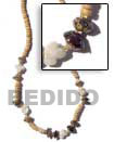 Handmade troca manol in sundial shell necklace Natural Necklace