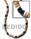 Handmade 4-5 mm natural pukalet w/ white shell necklace Natural Necklace