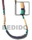 4-5 mm coco heishe w/ coco melo necklace