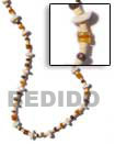 Handmade hammer shell necklace Natural Necklace
