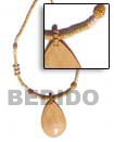 Handmade 2-3 mm heishe natural coco necklace Natural Necklace