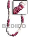 white shell necklace