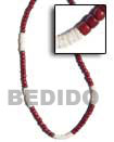 coco and shell necklace