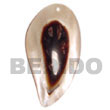 leaf hammershell w/ skin pendants