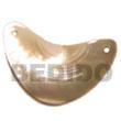 Handmade hammershell 60x30mm pendants Shell Pendant