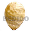 Handmade MOP inverted teardrop oval 50mm pendants Shell Pendant