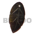 Handmade blacklip leaf 15mm pendants Shell Pendant