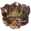 blacklip rose carving 40mm pendants