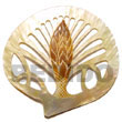 Handmade 60mm carved MOP w/ skin pendants Shell Pendant