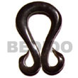 horn double hook 40mm pendants