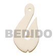bone hook 40mm pendants