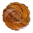 Handmade wood rose 35mm pendants Wooden Pendant