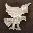 Handmade eagle MOP carving 45mm pendants Shell Pendant