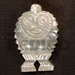 Handmade owl MOP carving 40mm pendants Shell Pendant