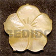 flower MOP 40mm pendants