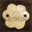 Handmade flower melo 20mm pendants Shell Pendant