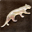 Handmade jaguar MOP 40mm pendants Shell Pendant