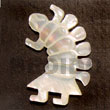 Handmade hammershell centipede 45mm pendants Shell Pendant