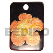 rectangular black tab 40mm w/ handpainted design -