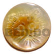 Handmade 35mm MOP w/ carving pendants Shell Pendant