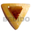 wood bangles triangle 50mm MOP w/ skin pendants Shell Pendant