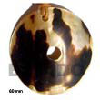 Handmade black lip pendant Shell Pendant