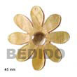 Handmade MOP flower pendant Shell Pendant