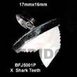 Handmade x shark teeth pendant