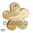 Handmade MOP flower pendant Shell Pendant