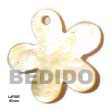 Handmade MOP flower pendant Shell Pendant