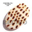 Handmade cunos oval pendant Shell Pendant