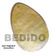 Handmade MOP teardrop Shell Pendant