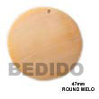 Handmade round melo pendant Shell Pendant