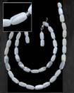 jewelry set troca shells rice beads design